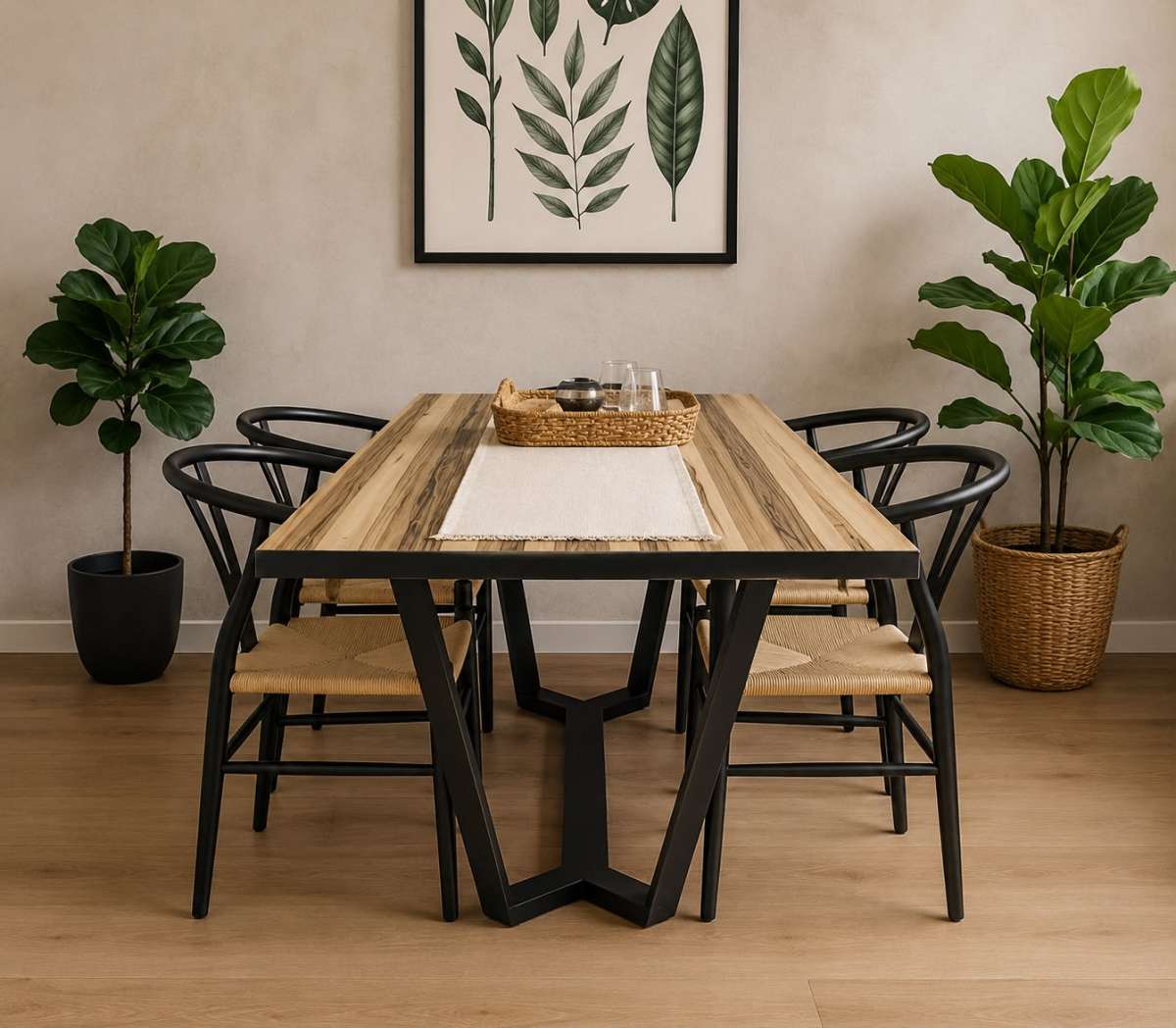 Mesa Cata Base Hierro